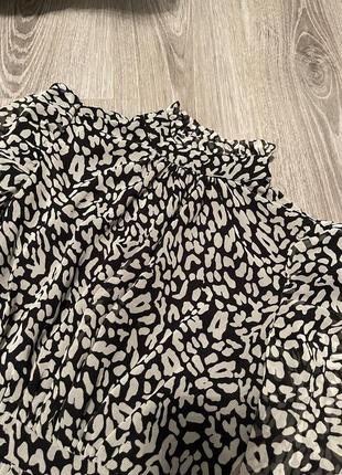Сукня міні із шифону4 фото