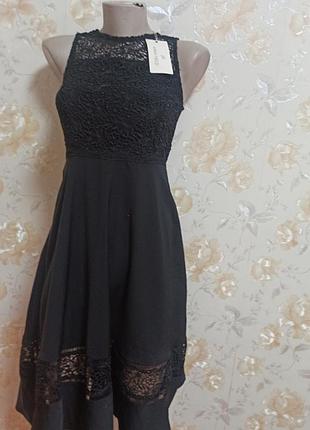 Шикарное нарядное платье миди