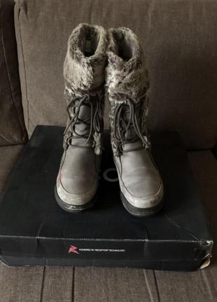 Зимние сапоги ecco siberia goretex