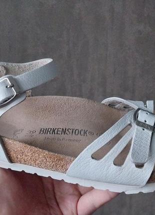 Босоножки из натуральной кожи оригинальные birkenstock (нежницы) р 39