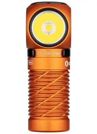 Ліхтар olight perun 2 mini. жовтогарячий