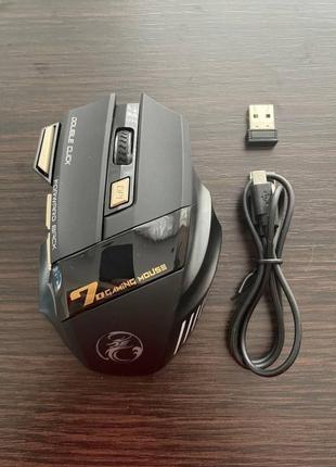 Мышка аккумуляторная с bluetooth gw-x7 игровая