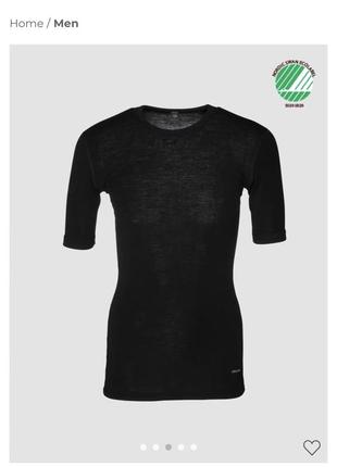 Фірмова термо футболка dilling men's merino wool t-shirt10 фото