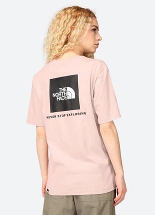 Футболка the north face w relaxed redbox tee2 фото