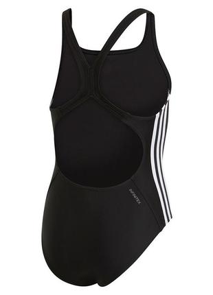 Суцільний купальник з відкритою спиною adidas infinitex fitness athly v 3 stripes 2020 🛍️1+1=3🛍️6 фото