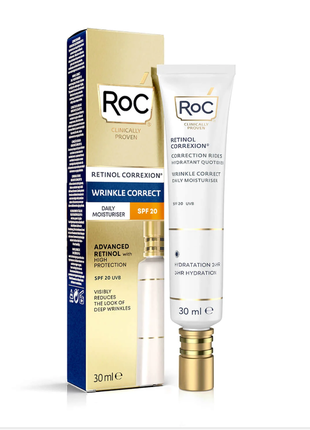 Roc retinol correxion wrinkle correct day moisturiser дневной увлажняющий крем