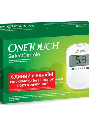 Глюкометр one touch select simple