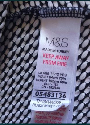 Фирменная юбочка m&amp;s нар. 11-12 лет2 фото