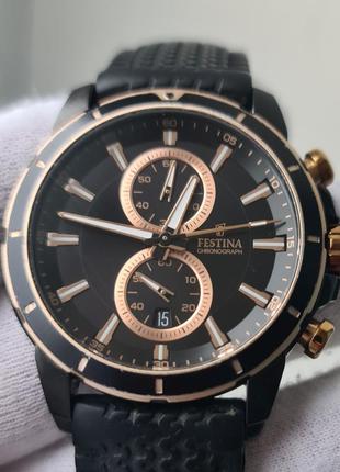 Чоловічий годинник часы festina f16852/1 chronograph 42.5 mm
