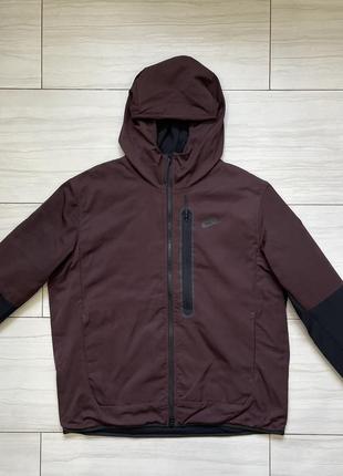 Мужская куртка пуховик nike tech fleece nsw swoosh2 фото