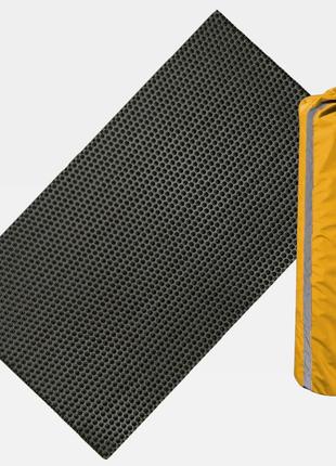 Коврик большой 7,0 ag (черный) с чехлом для коврика (желтый)1 фото