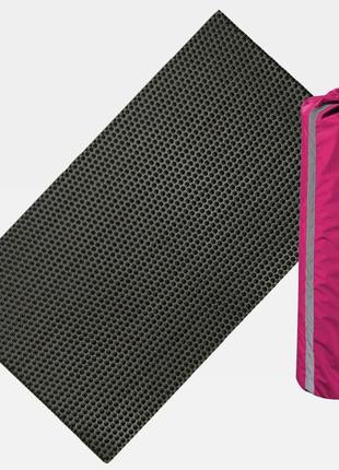 Коврик большой 7,0 ag (черный) с чехлом для коврика (розовый)1 фото