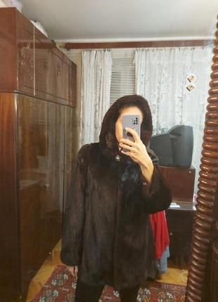 Норкова шуба нова з біркою