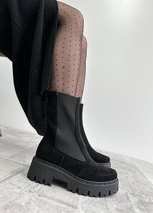 Мега стильная новинка этого сезона 😎 челси на высокой платформе 😍