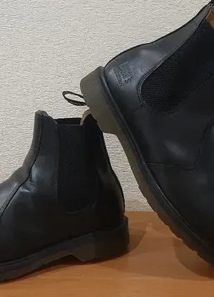 Dr.martens  кожа челси .