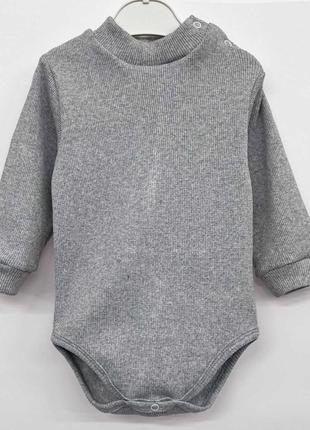 Бодік теплий дитячий з довгим рукавом