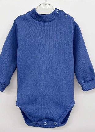 Бодік теплий дитячий з довгим рукавом