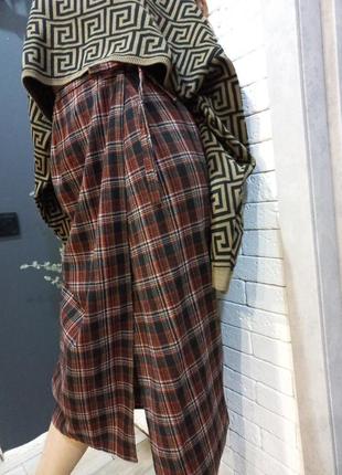 Красивая,теплая,стильная,фирменная юбка меди на запах3 фото