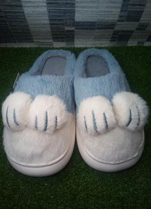 Женские тёплые тапочки