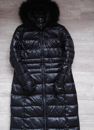 Длинное пуховое пальто frieda&amp;freddies 42 размер