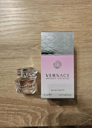 Туалетна вода versace bright crystal 5ml