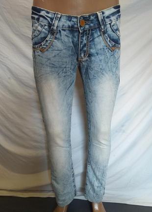 Стрейчевые, женские джинсы.2 фото
