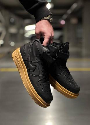 Мужские зимние кроссовки nike air force 1 gore-tex