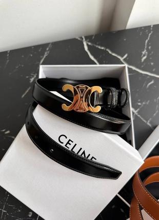 Ремінь celine преміум натуральна шкіра