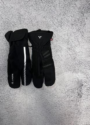 Мужские варежки vaude syberia gloves 3🖤3 фото