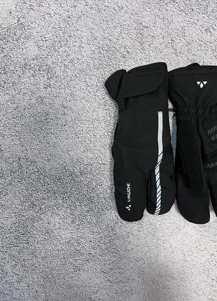 Мужские варежки vaude syberia gloves 3🖤2 фото