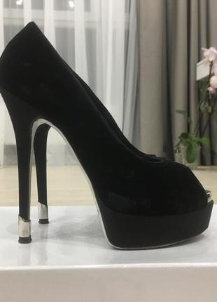 Итальянские туфли gianmarco lorenzi 36 размер .