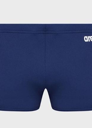 Плавки-шорты для мужчин arena team swim short solid синий, белый чел 90 ku-22