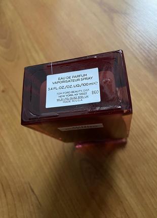 Парфюм tom ford cherry smoke (тестер) 100 ml.2 фото