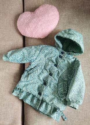 Удлиненная баллоновая курточка