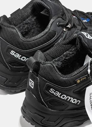 Зимние мужские ботинки salomon speed cross pro мех9 фото