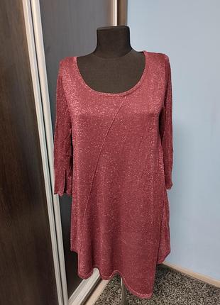 Блуза с люрексом