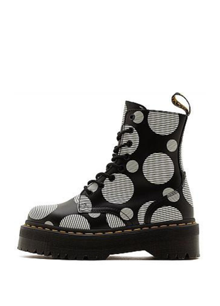 Женские ботинки dr. martens jadon polka l распродажа.