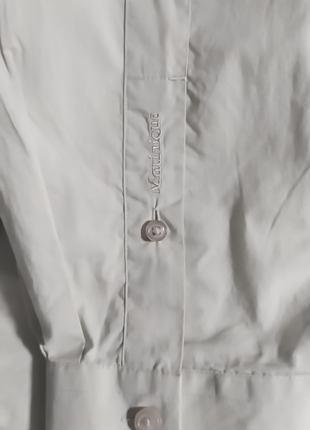 Matinique кремовая рубашка со скрытыми пуговками2 фото