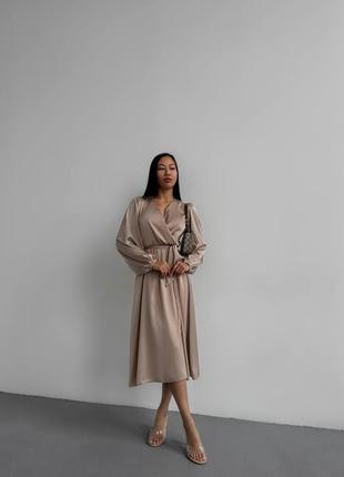 Сукня з імітацією запаху