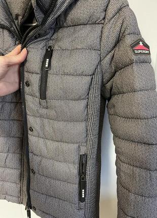 Демисезон курточка женская короткая курточка клетка6 фото
