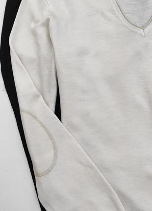 Kookai стильний светр молочного кольору із шовком2 фото