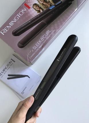 Плойка выпрямитель для волос remington pro - sleek and curl s6505. оригинал. в идеальном состоянии.