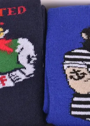 Чоловічі махрові шкарпетки "merry christmas" у подарунковій упаковці2 фото