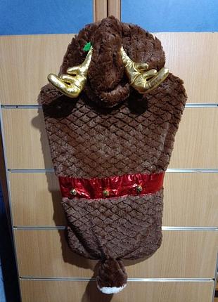 Костюм новогодний олень для собаки р.хл