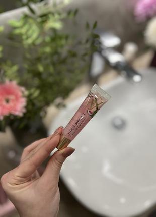 Блиск для губ victoria's secret flavored lip gloss juicy melon 13g прозорий блеск для губ виктория сикрет