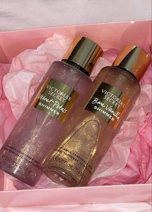 Місти, спрей, спреї victoria secret виктория сикрет love spell, bare vanilla, pure s