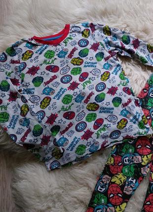 🩵💛💙 крутая пижама marvel супергерои3 фото