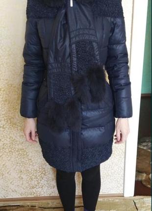 Куртка зимняя/пуховик женский1 фото