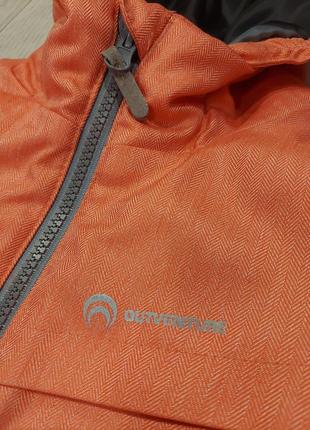Крутая демисезонная куртка outwenture кораллового цвета 4-6 лет7 фото
