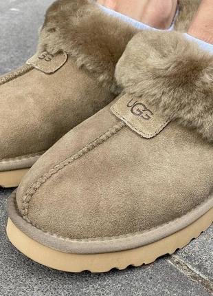 Женские угги хаки ugg coquette khaki6 фото